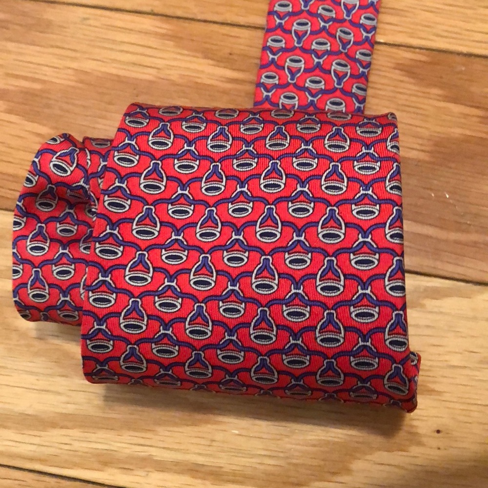 HERMÈS Tie Great Condition